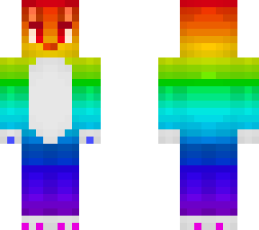 *** rainbow dog furry