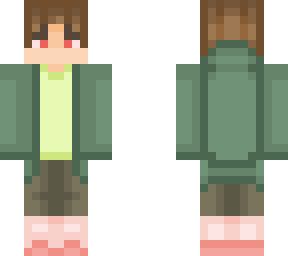 green and brown