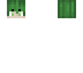 green hair base w/skin/eyes