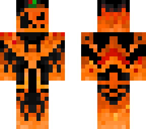 inferno pumpkin mask