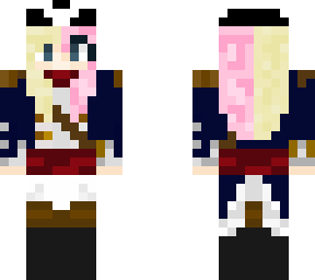 lmanburg skin with half and half hair