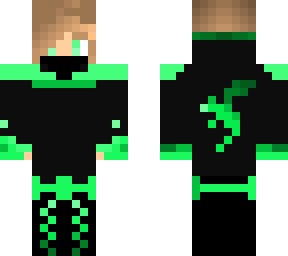 ninja verde hombre