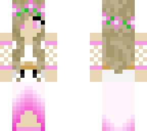 pink dress