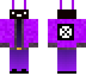 purple fade with hat and jacket updated