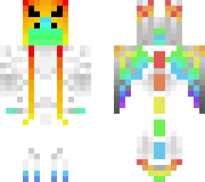rainbow dragon | Minecraft Skin