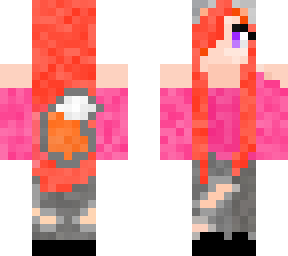 rd haired or fire haired wolf girl