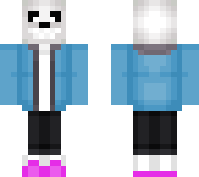 sans (normal on outside layer bad time on inside layer.)