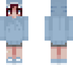 shark outfit (darker skin tone)