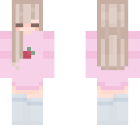 soft strawberry sweater girl ~ second skin but not really