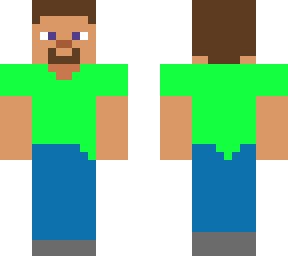steve...in green???
