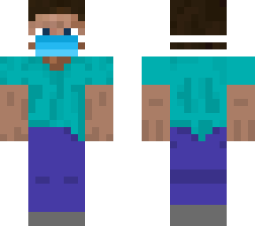 steve with mask
