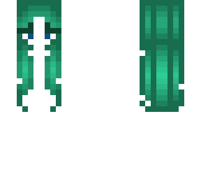 teal green leaf~hb