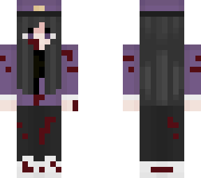 with some blood