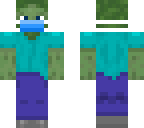 zombie with mask