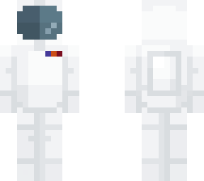 among us - slim white suit
