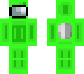 among us lime green
