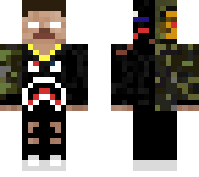 bape hypebeast herobrine