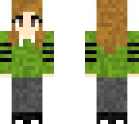 brown haired hoodie girl