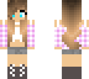 checked girl