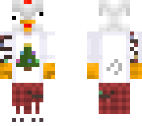 christmas chicken w/pjs
