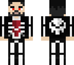 evil boney skull guy