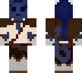 indigo tiefling adventurer vers. 3