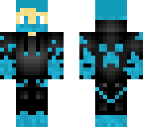 my skin in blue