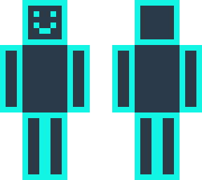 neon man (blue)