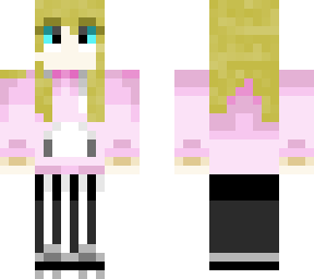 pink hoodie girl