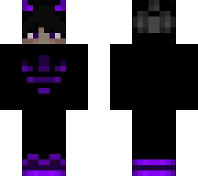 purple hoodie boy