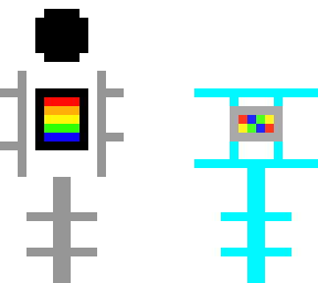 rainbow astronaut