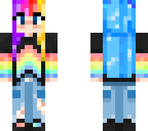 rainbow skies