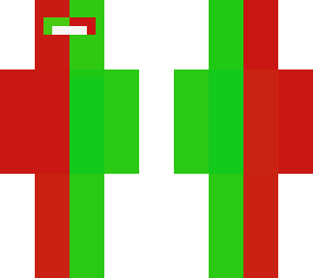 red and green