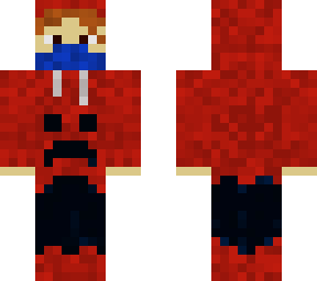 red creeper hoodie
