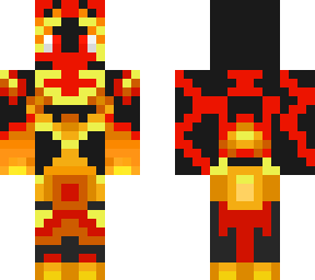 savage's fire ninja suit