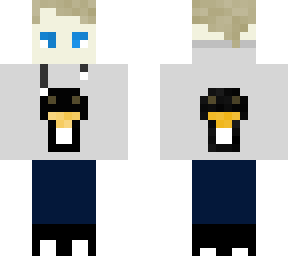 simple penguin hoodie boy