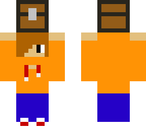 simple pro gamer holding a chest fixed