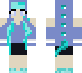 teal female dinosaur