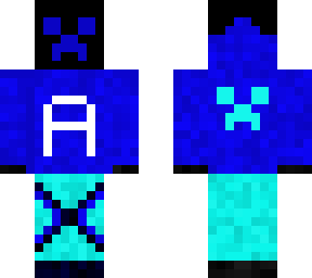 the blue man