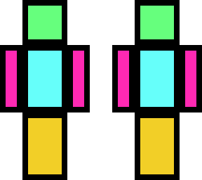 the bright color