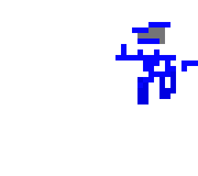 ugly blue among us guy