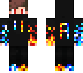 water and lava