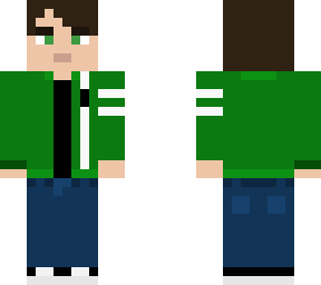 Ben Tennyson Ben 10 Alien Force Minecraft Skin