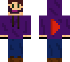 crazy colorful man (winter)