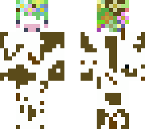 flower crown cow