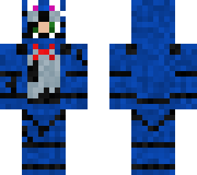 girl in bonnie suit