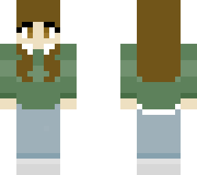 green soft girl outfit