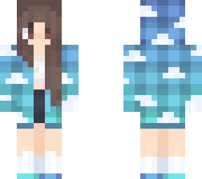 hoddie cloud girl