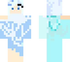 Ice anime girl | Minecraft Skin