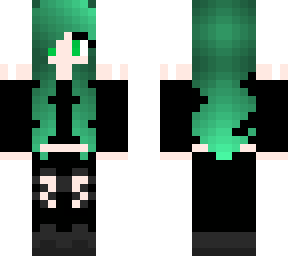 mary (green hair) girl